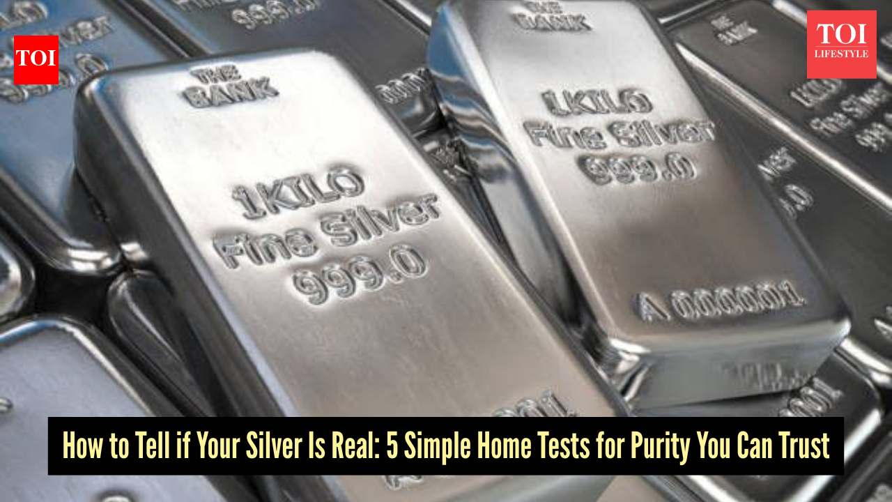 Is your silver real or fake? 5 easy ways to test its purity at home