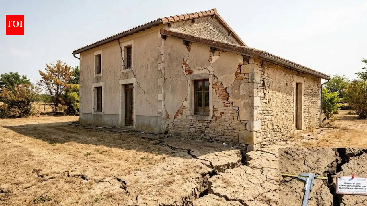 Houses in France are breaking: How climate change is weakening the ground beneath millions of homes