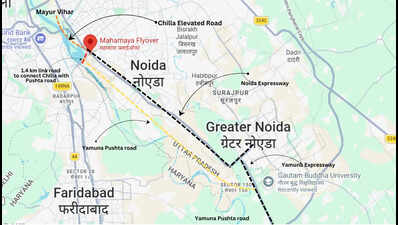 Noida plans 10-lane Pushta Road, Chilla connecter to ease expressway traffic