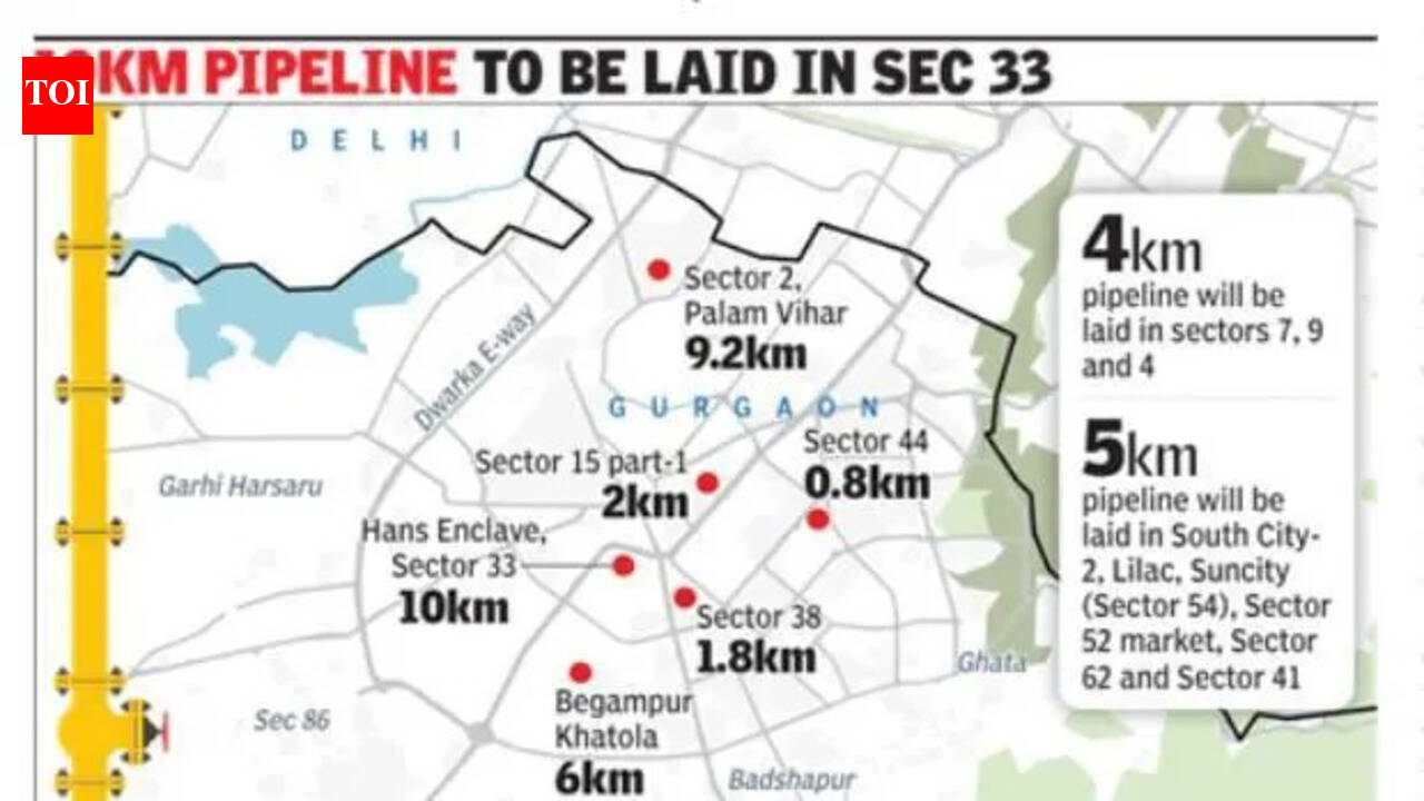 Gas infra gets a legup: MCG nod to 39km expansion of PNG network in Gurgaon