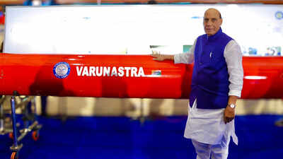 India’s third home-grown N-sub commissioned; Rajnath also launches stealth frigate, large cavitation tunnel facility at Vizag
