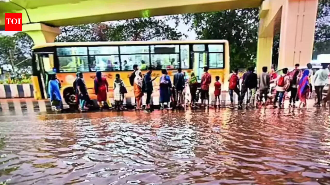 Heavy rains in Pune halt PMPML operations as 100 buses break down