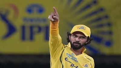 Ruturaj Gaikwad matches Jadeja’s unwanted record, tops CSK’s list for wrong reasons | Cricket News – The Times of India