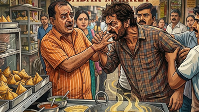 Mumbai m<b></b>an held for biting samosa seller's fingers over food bill