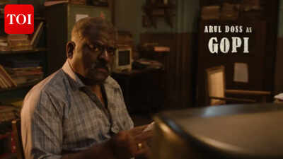 Arul Doss's character in Arjun Das-starrer 'Con City' revealed