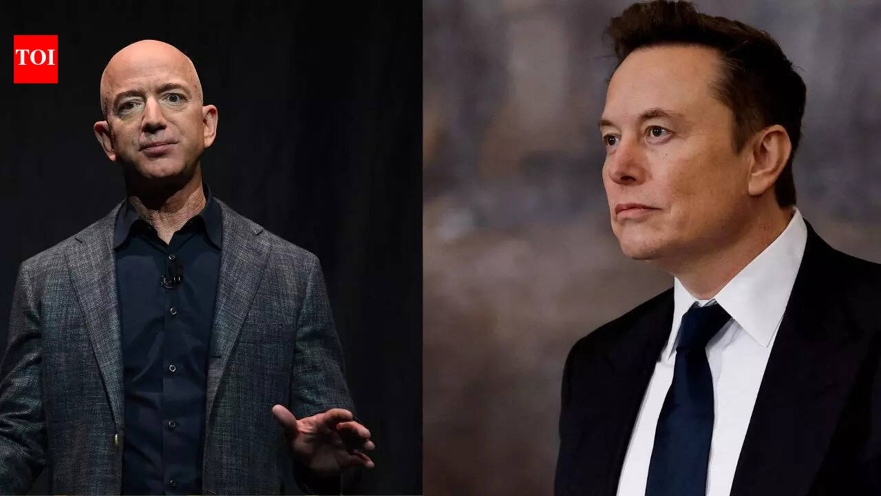 As Jeff Bezos 'celebrates' post on first-ever purchase made on Amazon, Elon Musk replies, says: It was start of ...