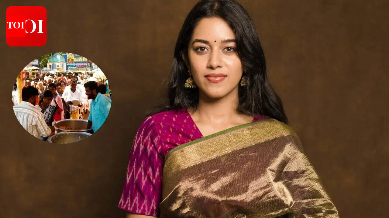 Mirnalini Ravi serves food to 1,000 people in Tiruvannamalai, 'Romeo' actress shares emotional reason behind charity