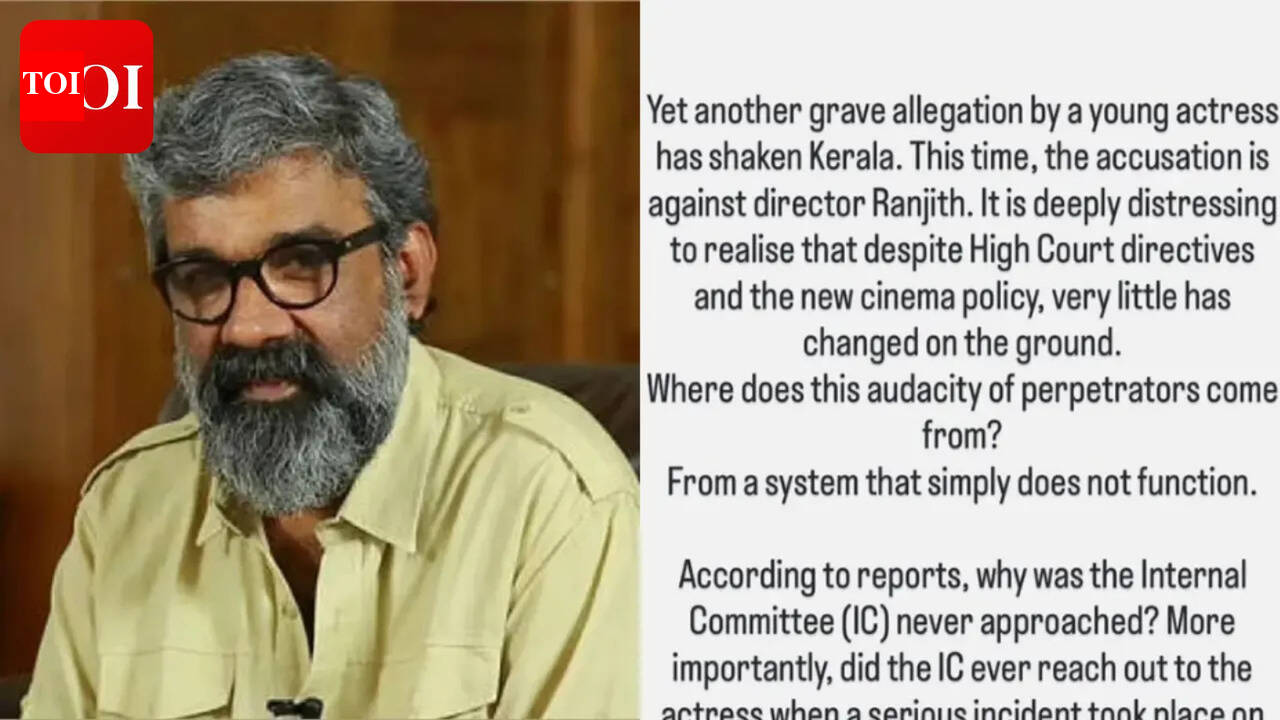 Malayalam director Ranjith arrested for alleged sexual assault; WCC says 'implement ICs, follow POSH, prioritise safety'