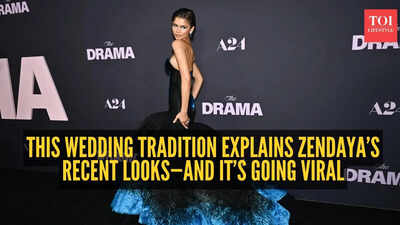  Zendaya’s fashion just followed a wedding ritual - and the internet noticed