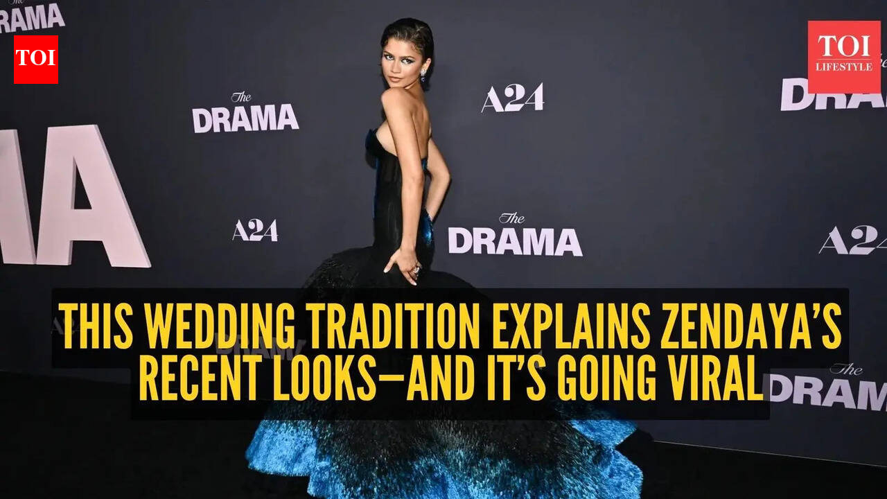 From ‘something old’ to ‘something blue’: Zendaya’s fashion just followed a wedding ritual - and the internet noticed