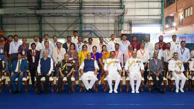 Rajnath Singh lays foundation stone for key facility to make Indian submarines deadlier