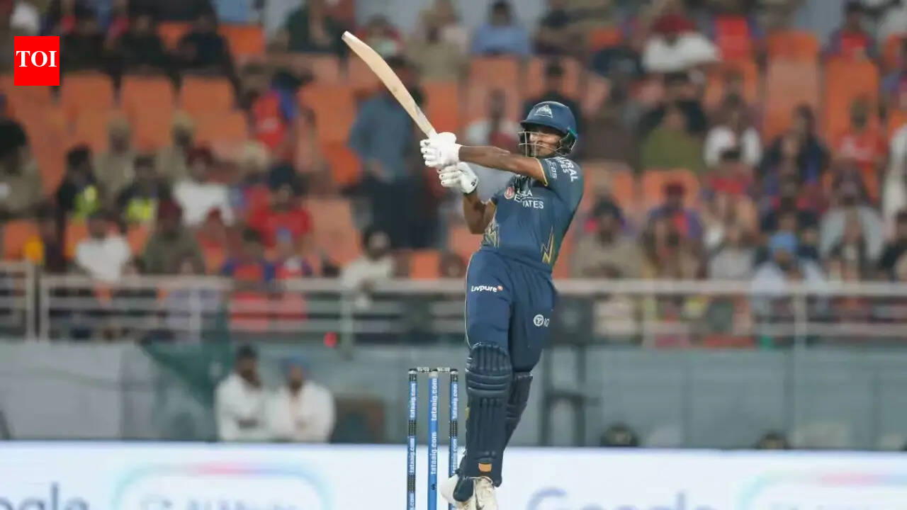 GT vs RR Live Score, IPL 2026: Sai Sudharsan falls as GT lose two wickets in quick succession  - The Times of India