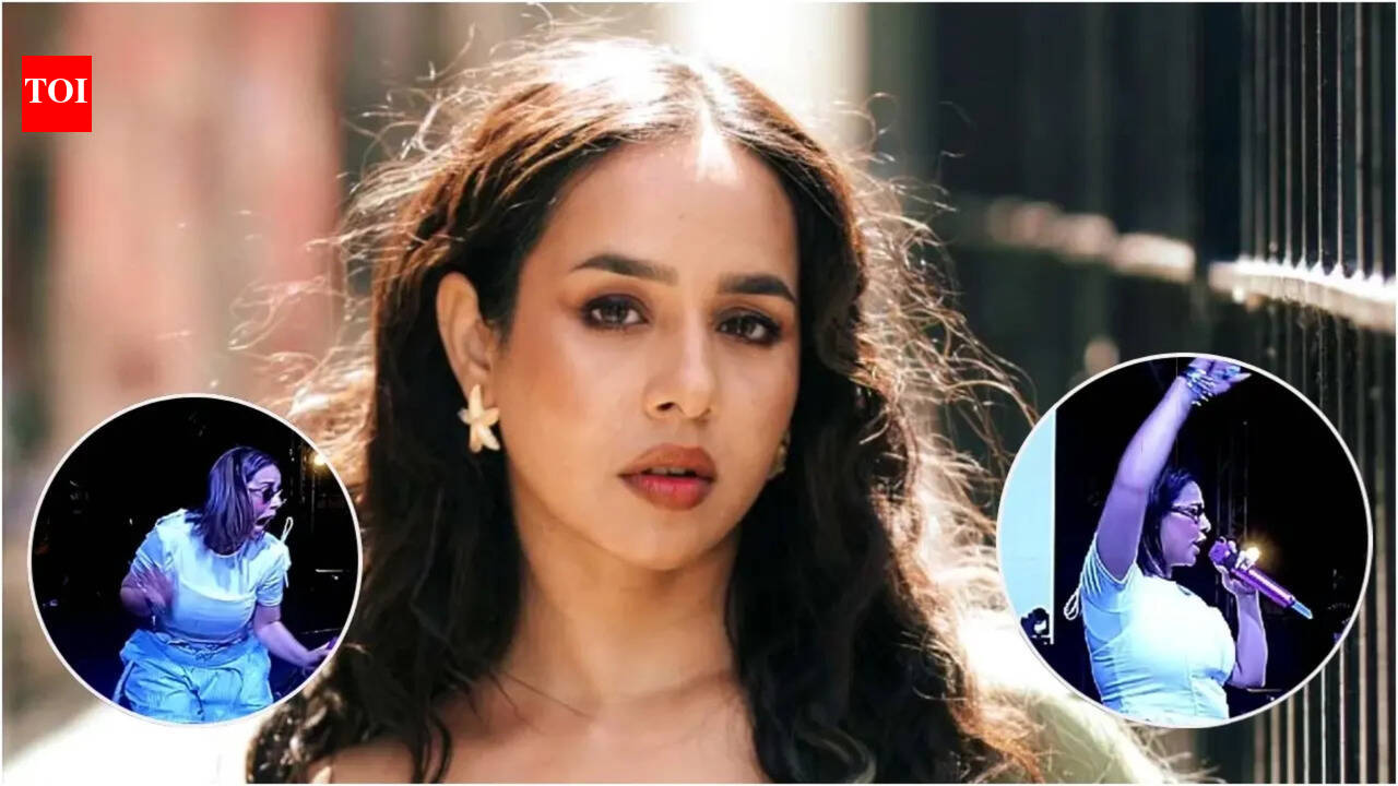Punjabi singer Sunanda Sharma cancels show after frightening stage invasion at Ghaziabad; fan taken into police custody
