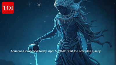 Aquarius Horoscope Today, April 5, 2026:  Start the new plan quietly