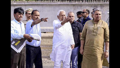 CM inspects Danapur-Bihta elevated corridor and Bihta airport projects