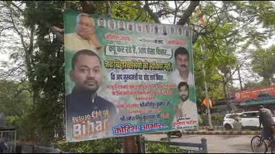 Posters projecting Nishant as ‘future CM’ resurface in Patna