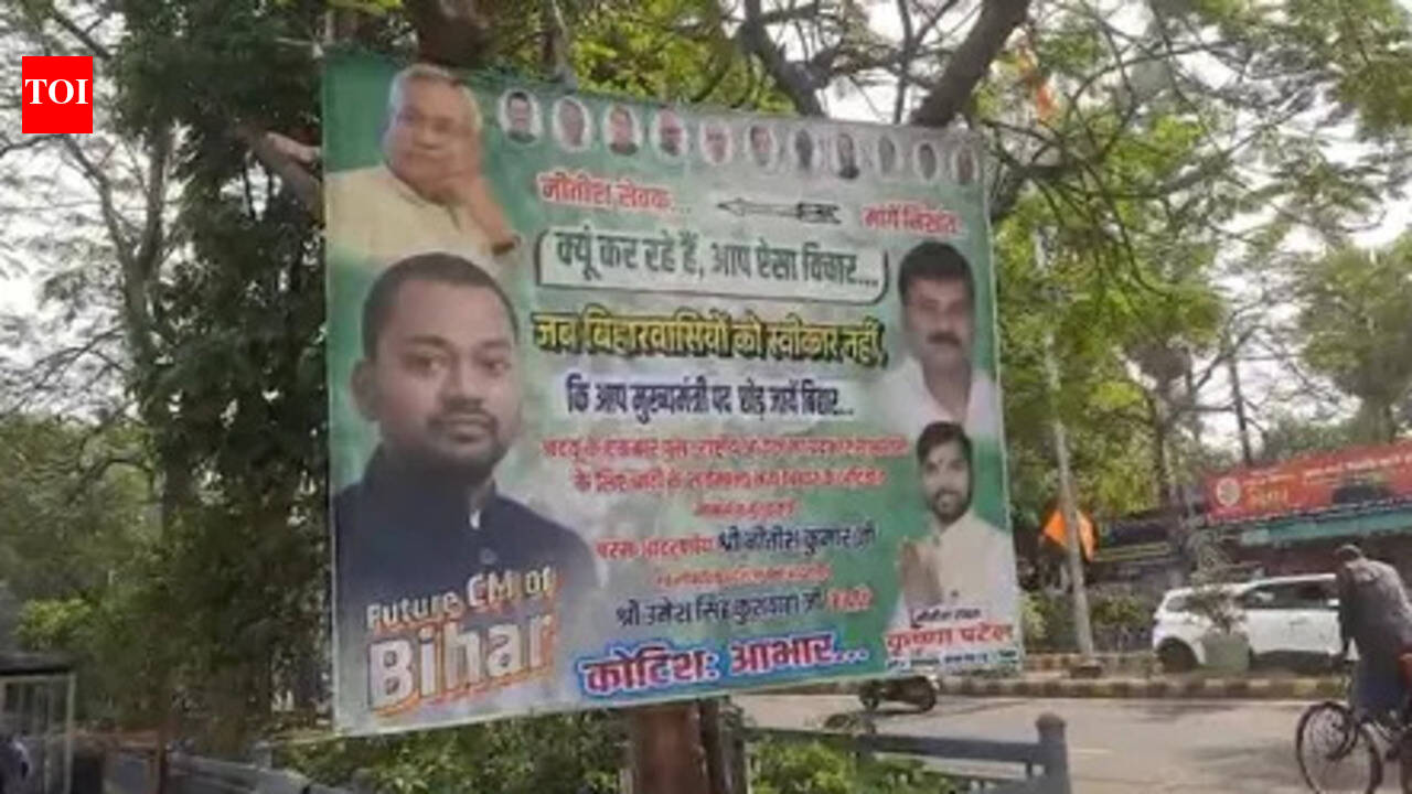 Posters projecting Nishant as ‘future CM’ resurface in Patna
