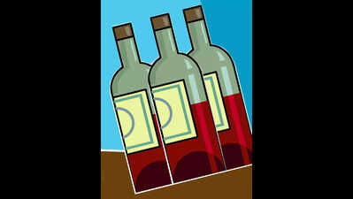  Liquor seized from train ceiling