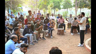In this Hyderabad park, startup ideas go on a walk before take-off