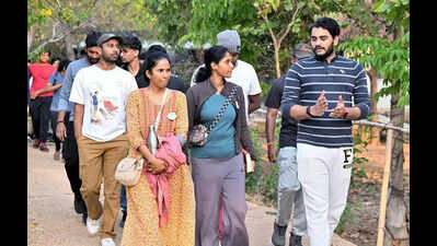 In this Hyderabad park, startup ideas go on a walk before take-off