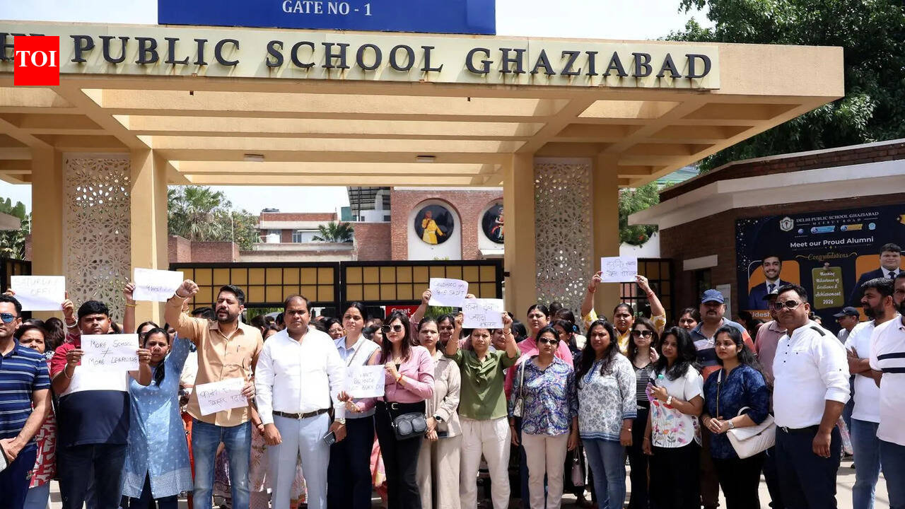 ‘Excessive, taxing’: Parents protest 7-hr long school days at DPS Ghaziabad