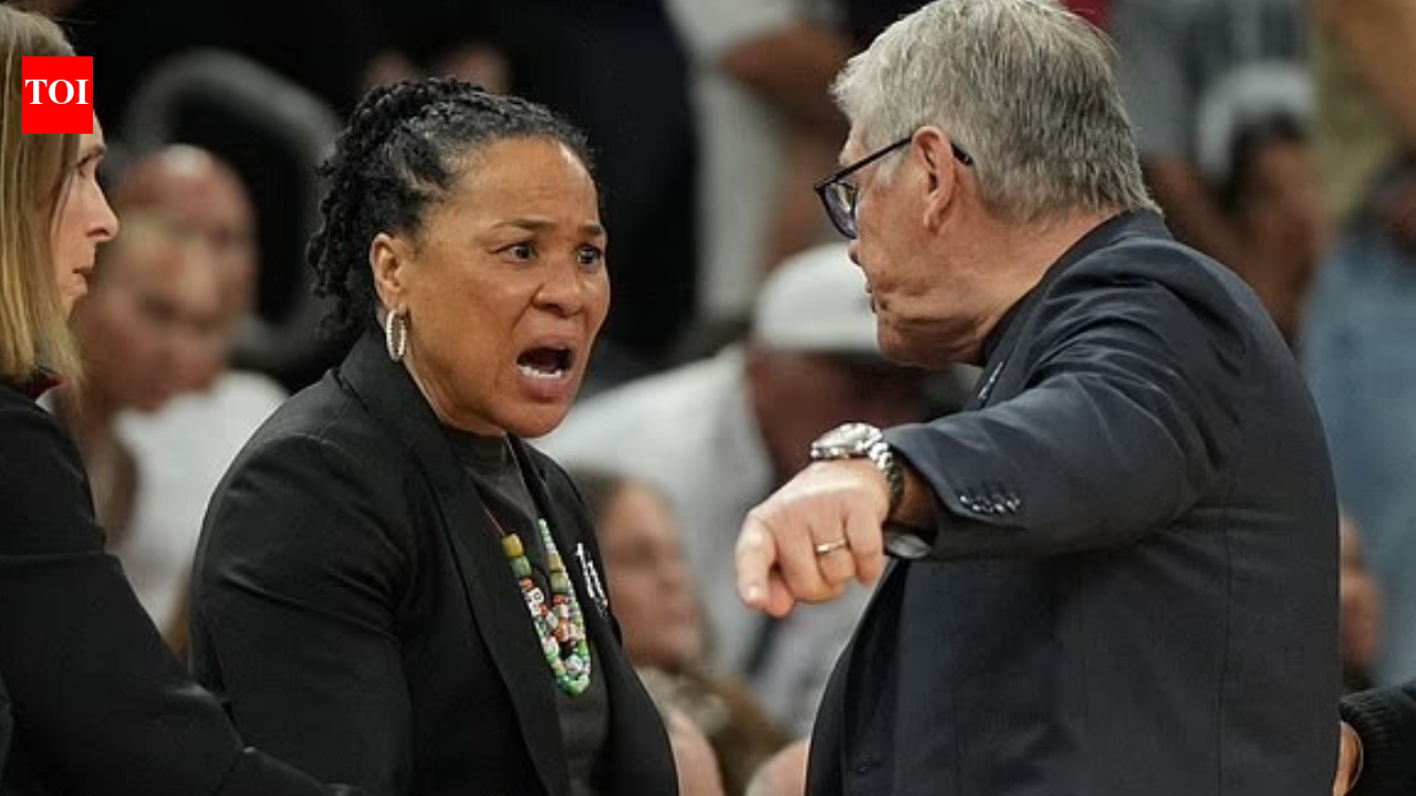 College basketball coach faces backlash after final four incident with rival coach leads to apology for heated courtside argument