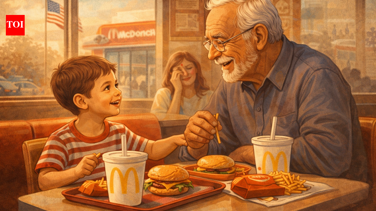 Toddler’s simple act of kindness at McDonald’s moves internet