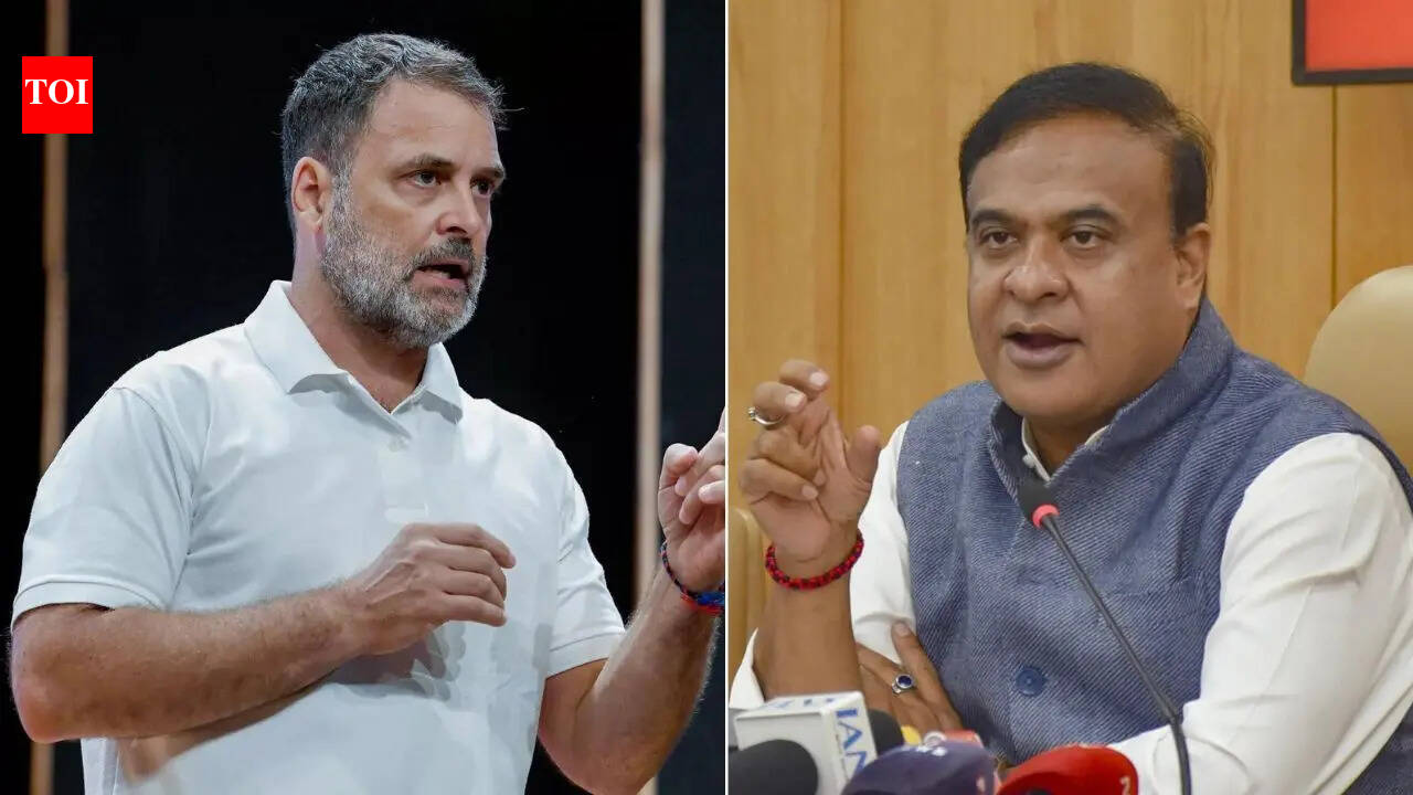 'Hate-spreading CM': Rahul Gandhi slams Himanta Biswa at Assam poll rally