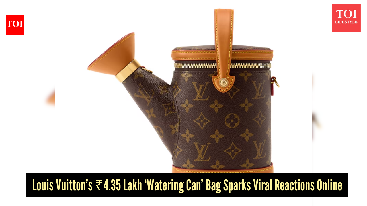 Louis Vuitton just dropped a ‘watering can’ bag for Rs 4.35 Lakh, and the internet has thoughts