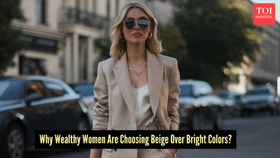 Why beige is the new power color for rich women in 2026?