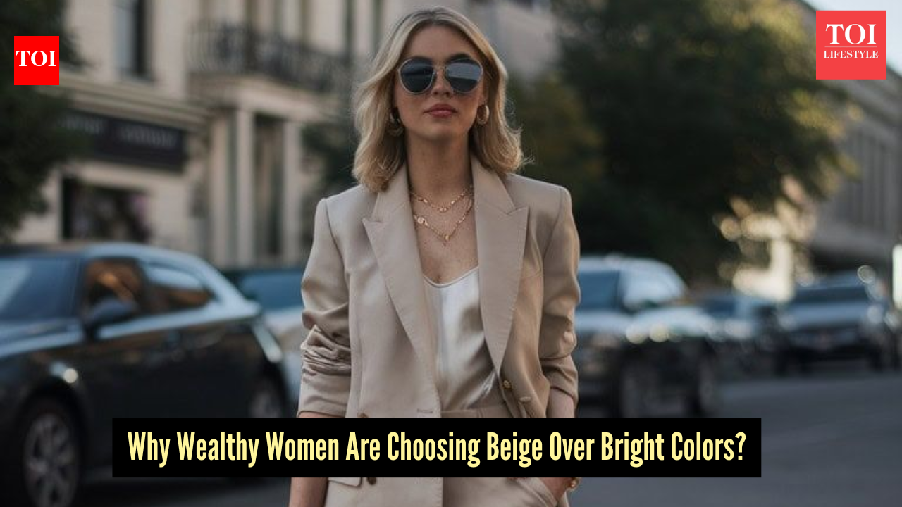 Why beige is the new power color for rich women in 2026?