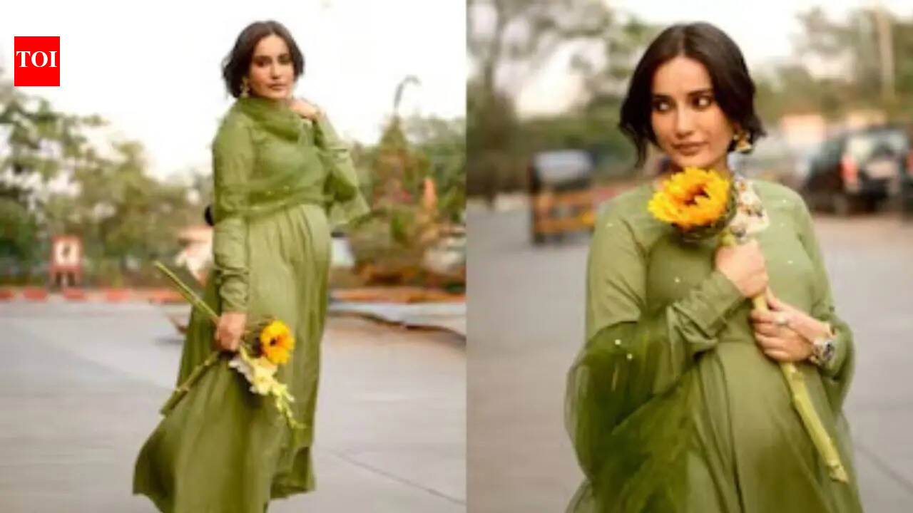 Mom-to-be Surbhi Jyoti shuts rumours of having twins with husband Sumit Suri; see post