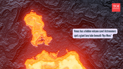Venus has a hidden volcano cave! Astronomers spot a giant lava tube beneath 'Nyx Mons'