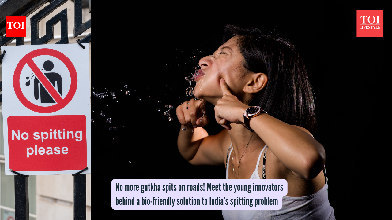 No more Gutkha spits on roads! Meet the young innovators who have found an innovative and bio-friendly device for India's spitting problem