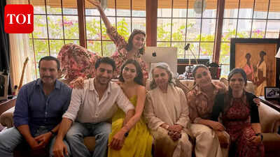 Sara Ali Khan celebrates Easter, shares lovely family PICS with Saif Ali Khan, Kareena Kapoor Khan and others