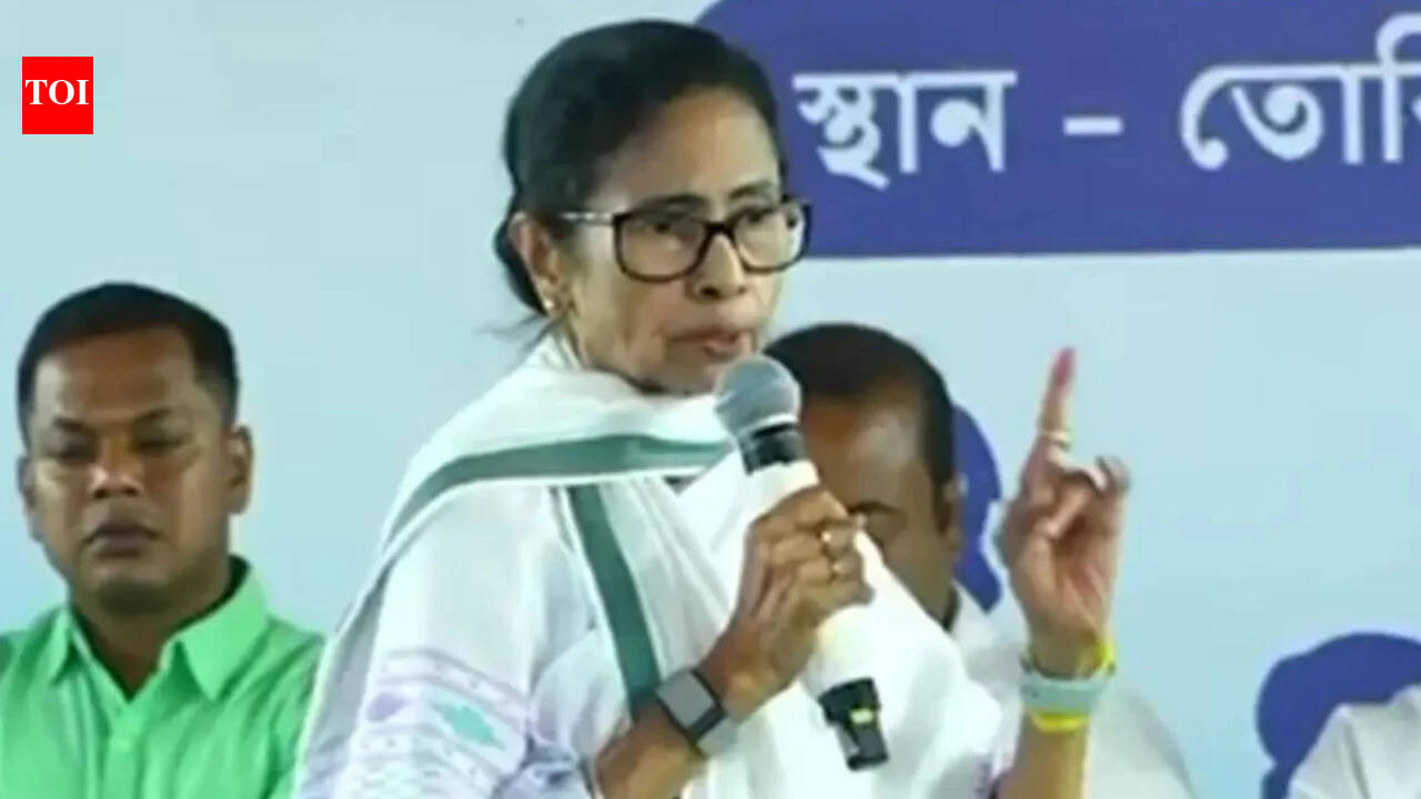 Mamata Banerjee: 'Trying to import worst elements': Mamata accuses BJP of bringing 'paid supporters' from outside Bengal ahead of polls | India News - The Times of India