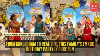From Daya to Jethalal: This family’s Taarak Mehta Ka Ooltah Chashmah-themed birthday party is going viral