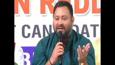 Tejashwi slams NDA over Bihar's 'backwardness'