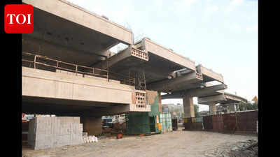 Mithapur metro station takes shape as work gathers pace