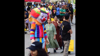 Interactive activities draw crowds on lively Sunday at Bengaluru Happy Streets