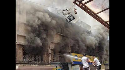 Bharuch bank fire chars records, lockers remain unscathed