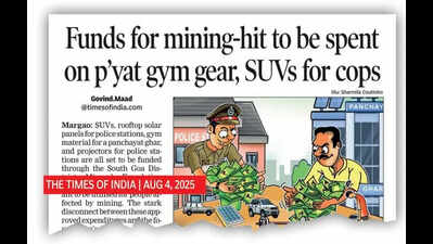 Goa’s funds for mining-hit still being spent on SUVs, gym gear