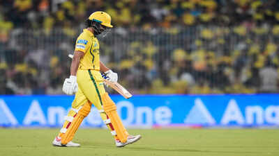 ‘It’s on me’: Ruturaj Gaikwad takes full blame after CSK’s crushing loss | Cricket News – The Times of India