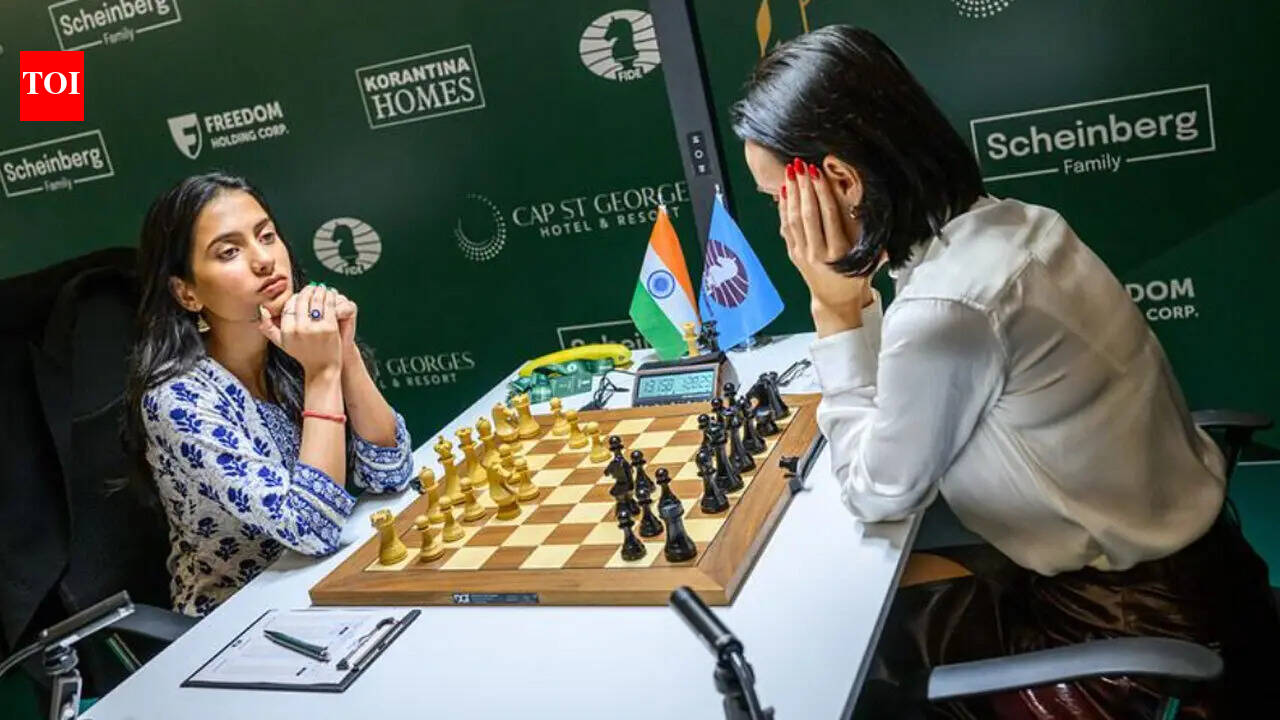 Candidates Chess: Vaishali snatches win from jaws of defeat, Divya draws