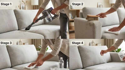 How to deep clean a sofa at home: Tips and tricks