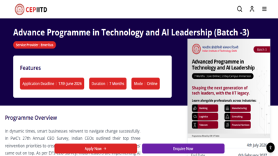 IIT Delhi announces 7-month-long AI leadership programme: Check eligibility criteria, direct link to apply here