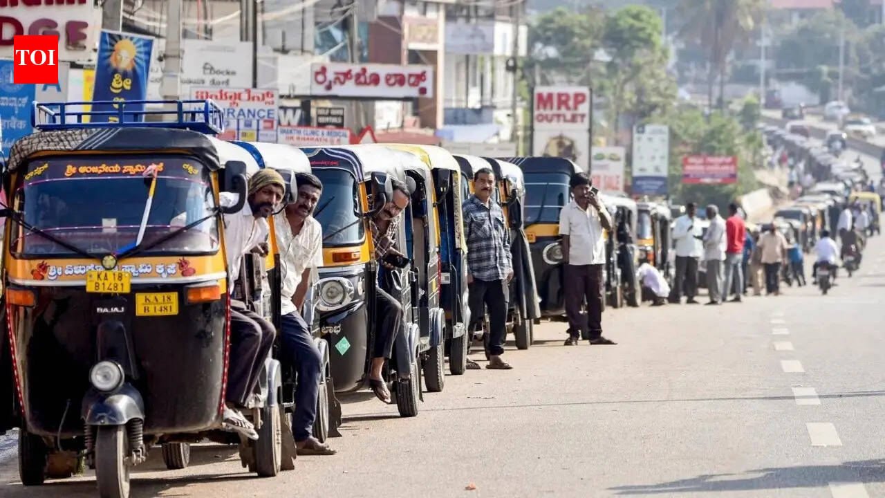 Bengaluru auto crisis: LPG shortage, shut private outlets leave drivers waiting for hours; drivers told to switch to petrol