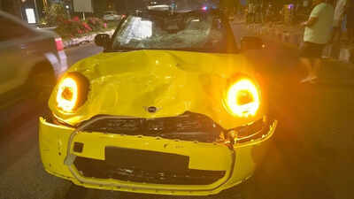  Bizman’s son crashes Mini Cooper into two-wheeler, kills woman