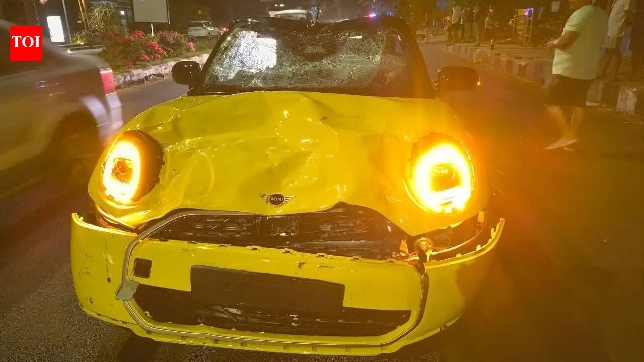 Goa crash: Bizman’s son crashes Mini Cooper into two-wheeler, kills woman
