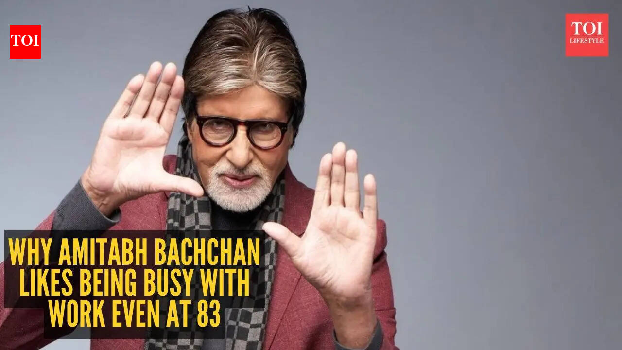 Why Amitabh Bachchan likes being busy with work even at 83: What people of all ages can learn from the megastar